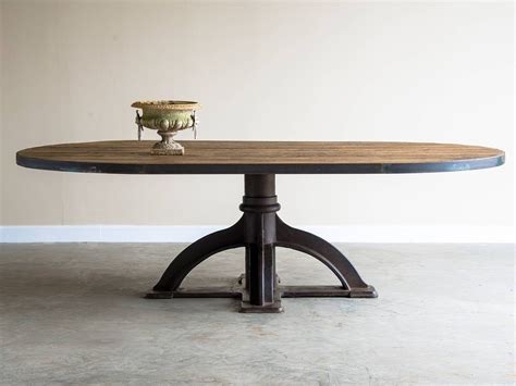 Emily hilton interior design expert. Oval Table, Reclaimed Wood Top - different base | Vintage ...