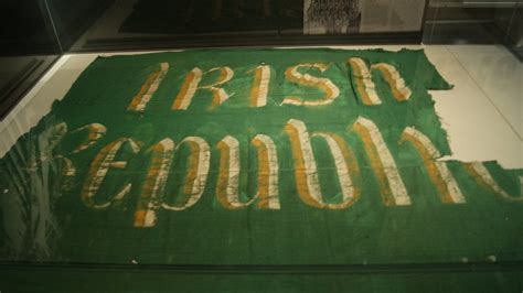 Irish Republic Flag Flown Over The Gpo During The 1916 Easter Rising