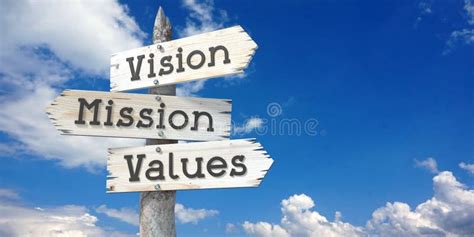 Mission Vision Values Arrow Stock Illustrations 120 Mission Vision