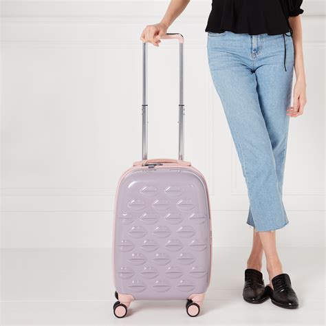 Maybe you would like to learn more about one of these? Lulu Guinness Small Lips Hard Spinner Cabin Case Women's ...