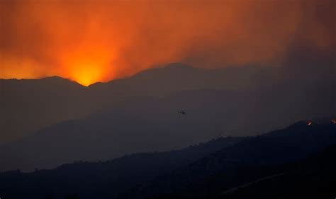 Cyprus Asks Eu And Israel For Help As Huge Forest Fire Forces