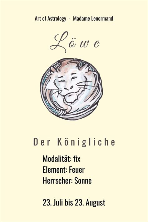 Löwen lieben die bewunderung und lassen sich gerne umschmeicheln. Sternzeichen Löwe in 2020 | Sternzeichen, Sternzeichen ...