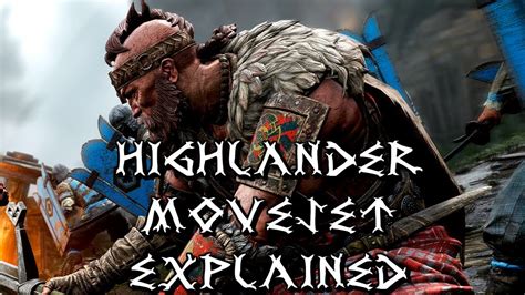 For Honor Highlander Moveset Explained YouTube