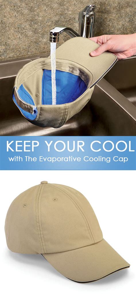 This Is The Cap That Uses Evaporation To Keep Your Head Up To 20º F