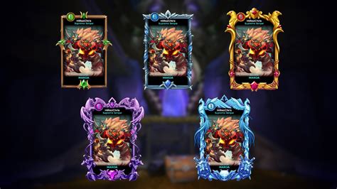 Ranked Season Loading Frames; What does the number in the top left indicate on the card designs ...