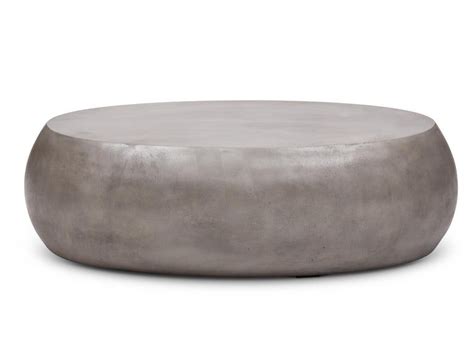 Cast Resin Pebble Cocktail Table Keystone Finish By Zachary A