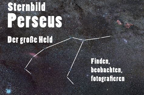Sternbild Perseus – finden, beobachten und fotografieren