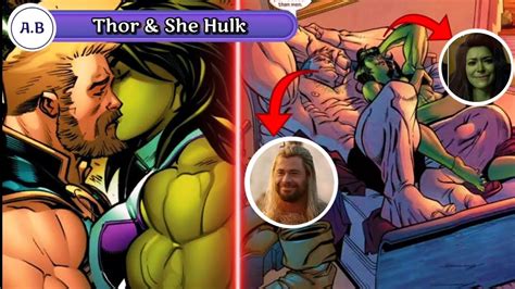 Thor And She Hulk Relationship Aare They In Thor And She Hulk Love Story In Hindi Youtube