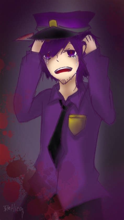 William Afton In Anime Fnaf Purple Guy Fnaf Drawings Porn Sex Picture
