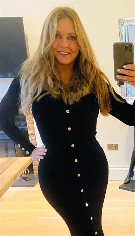 Carol Vorderman 60 Sends Fans Into Frenzy With Busty Pic As She Teases New Beginnings Big