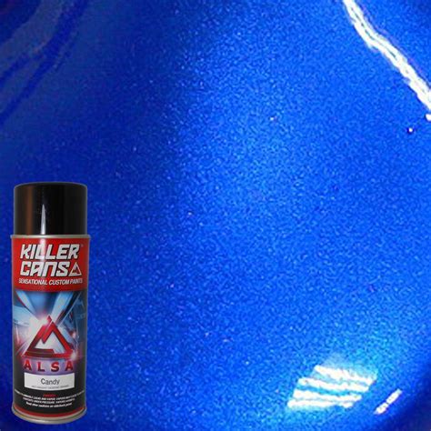 Alsa Refinish 12 Oz Candy Cobalt Blue Killer Cans Spray Paint Kc Cb