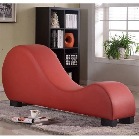 Leather Yoga Chair Stretch Sofa Relax Modern Bonded Leather Yoga