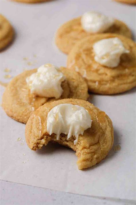 Crumbl Cornbread Cookies With Honey Buttercream Lifestyle Of A Foodie