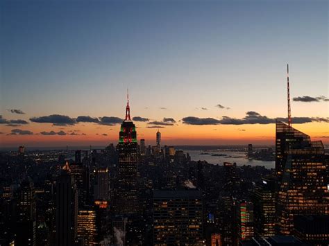 City Sunsets I Nyc Skylines Empire State Building