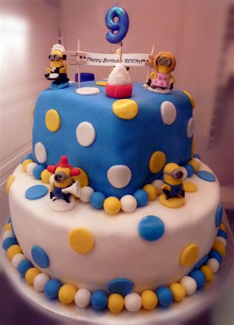 It's been a great adventure this last two years and. Reena's "Minion cake" | Cake, Minion cake, Cake designs
