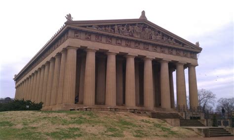 Greek Parthenon Replica Nashville Tn Lifesized Replica Flickr