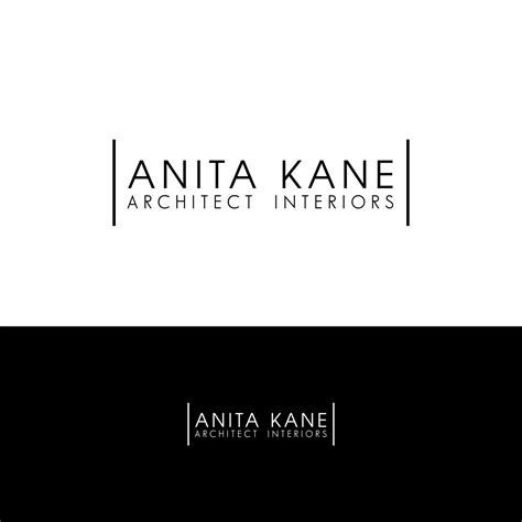 Logo Design For Anita Kane Architect Interiors By G Visions Design