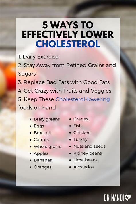 5 Evidence Based Ways To Lower Cholesterol Levels Low Cholesterol
