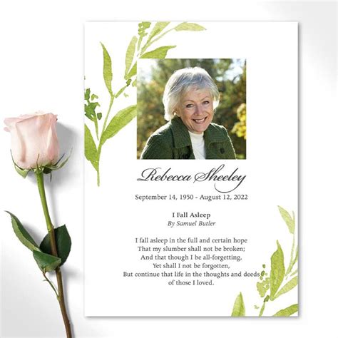 If you're saving a loved one's ashes with his or her urn, like a custom urn from foreverence, storing a framed 'in loving memory' card beside it is a great tribute. Funeral Tribute Cards Large Mass Cards in 2020 | Memorial ...