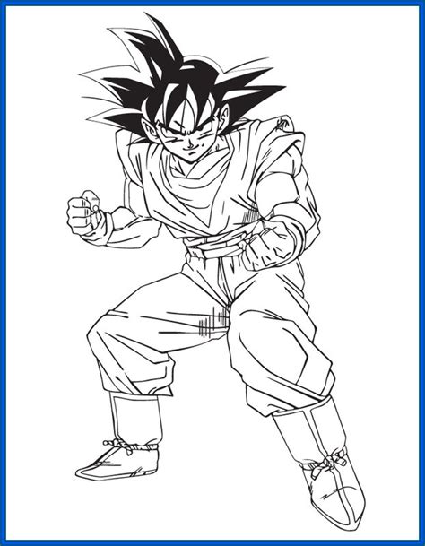Maybe you would like to learn more about one of these? Dibujos de Goku y sus transformaciones para colorear | Colorear imágenes