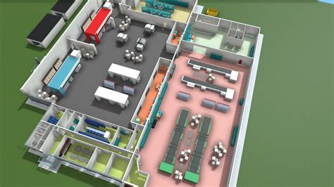 Factory Building Layout Plan In Dwg File Cadbull My XXX Hot Girl