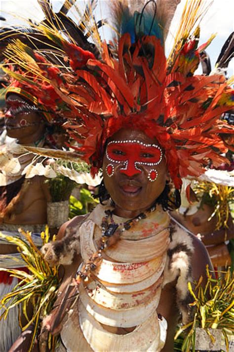 Tour the port moresby nature park. A woman, from Goroka in the Eastern Highland Province ...