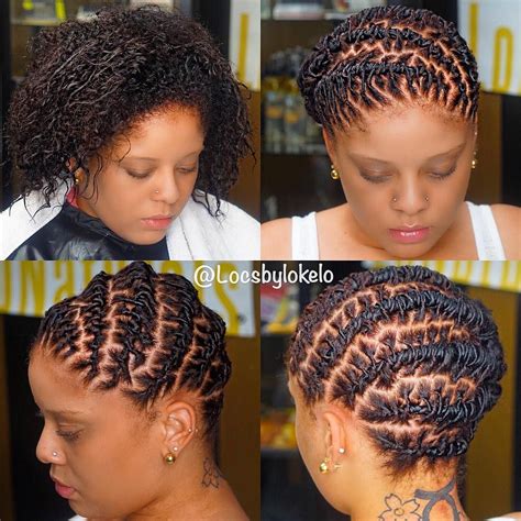 Undo any hair ties and start working with one loc at a time. 4,861 Likes, 67 Comments - thekingoflocs! (@locsbylokelo) on Instagram: " "Starter Locs ...