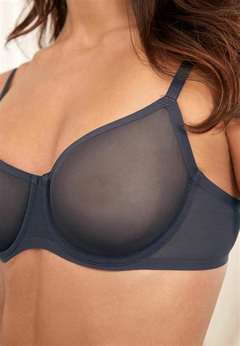 Next Bonded Non Pad Underwired Bra Navy Blueblue Zalandode