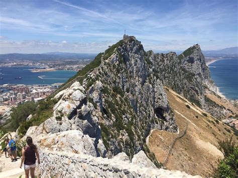 Hiking Up The Rock Of Gibraltar Aka Pillars Of Hercules 📍gibraltar