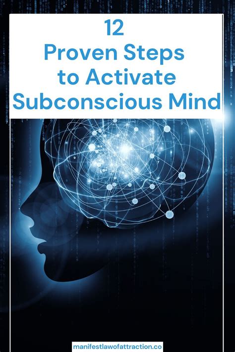 Proven Steps To Activate Subconscious Mind In Subconscious Mind Subconscious Law Of