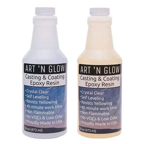 Clear Casting And Coating Epoxy Resin 32 Ounce Kit Buy Online In