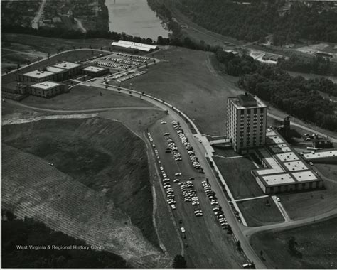 Aerial View Of Evansdale Campus West Virginia University West Virginia History Onview Wvu