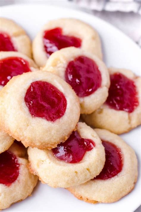 Raspberry Thumbprint Cookies Cooking For My Soul