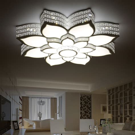 Modern Crystal Ceiling Lights For Bedroom Living Room
