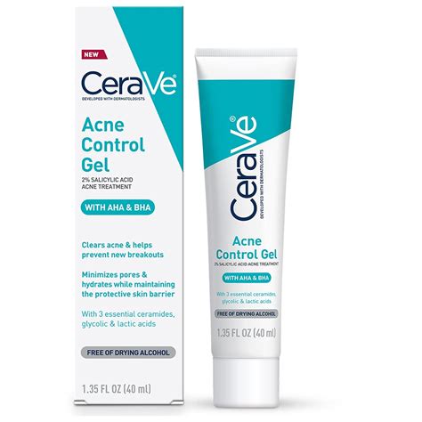 Amazon Com Cerave Salicylic Acid Acne Treatment With Glycolic Acid And