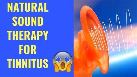 Tinnitus Cure In 5 Minutes Sound Therapy For Ringing Ear Relief Youtube