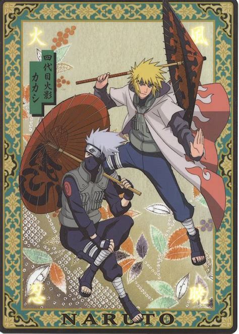 Kakashi Minato And Naruto