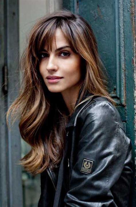 That is because fine hair tends to fall flat and can look limp and lifeless as a result. 20+ Best Long Bangs Long Hair | Hairstyles & Haircuts 2016 ...