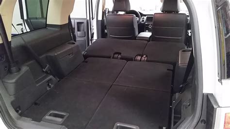 2019 Ford Flex Suv Cargo Area Room With All Seats Folded Down 2nd