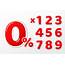 3D Red Numbers Set 834491 Vector Art At Vecteezy
