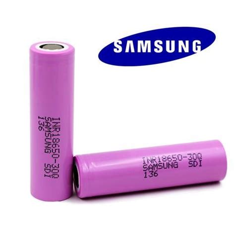 Samsung 18650 30q 3000mah 37v 15a High Lithium Rechargeable Battery Li Ion