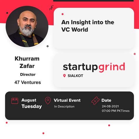 See An Insight Into The Vc World At Startup Grind Sialkot