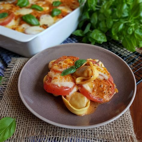 Tortellini Tomaten Mozzarella Auflauf Tm Das Rezept Jofoodwerkstatt