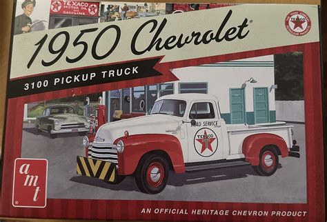Factory Sealed 1950 Chevrolet Chevy 3100 Pickup Truck Amt 125 Texaco