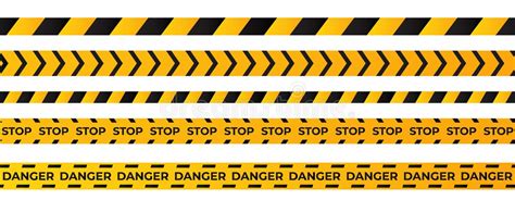 Caution Tape Stripe On Green Screen Background Green Screen Video And