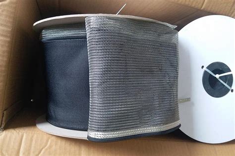 In electrical engineering, electromagnetic shielding is the practice of reducing the electromagnetic field in a space by blocking the field with barriers made of conductive or magnetic materials. EMI Shielding Sleeving | Tinned Copper Sleeve | MX