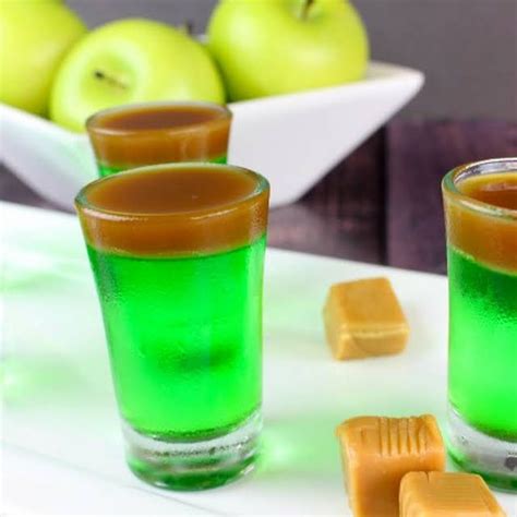 Caramel Apple Jello Shots Recipe Yummly Recipe Jello Shot Recipes
