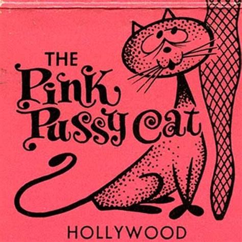 pink pussycat burlesque print hollywood wall decor strip tease wall art hollywood matchbook art