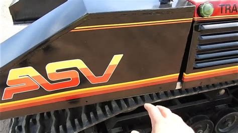 Asv 2800 Track Truck For Sale Youtube