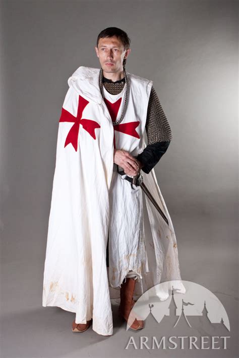 Knight Crusader Templar Tabard With Red Cross For Sale Available In